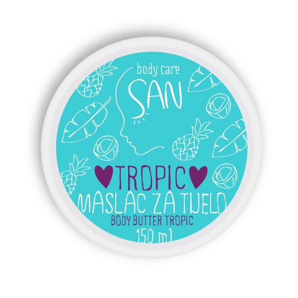 SAN BODY CARE Maslac za tijelo TROPIC